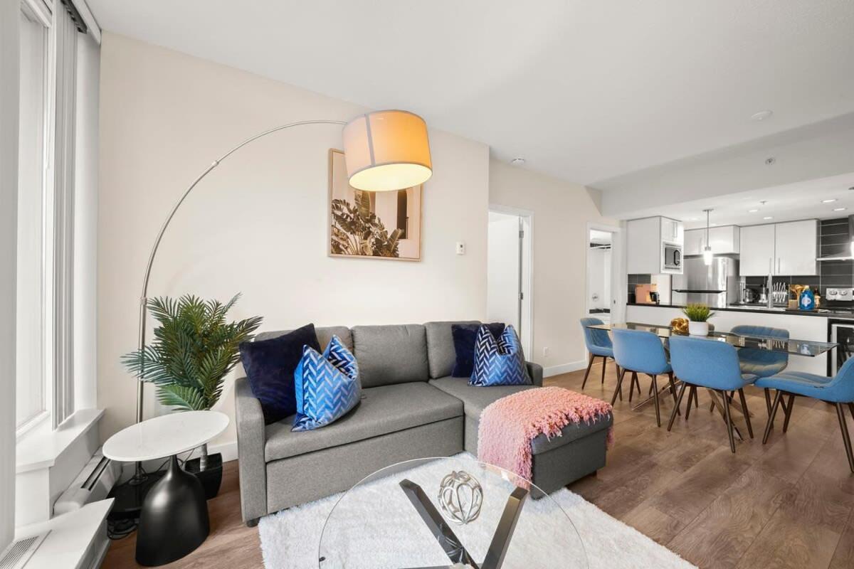 Dazzling Condo By Stadium Downtown With Free Parking Vancouver Eksteriør bilde