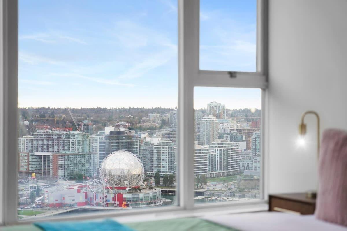 Dazzling Condo By Stadium Downtown With Free Parking Vancouver Eksteriør bilde